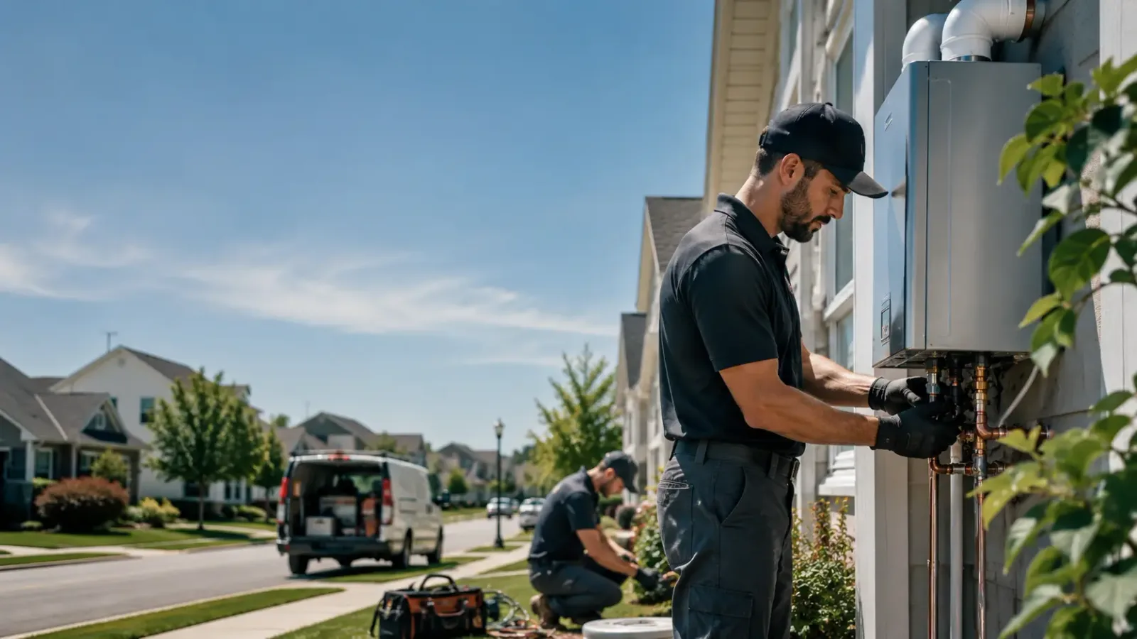 Tankless Water Heater Installation in Modale, IA